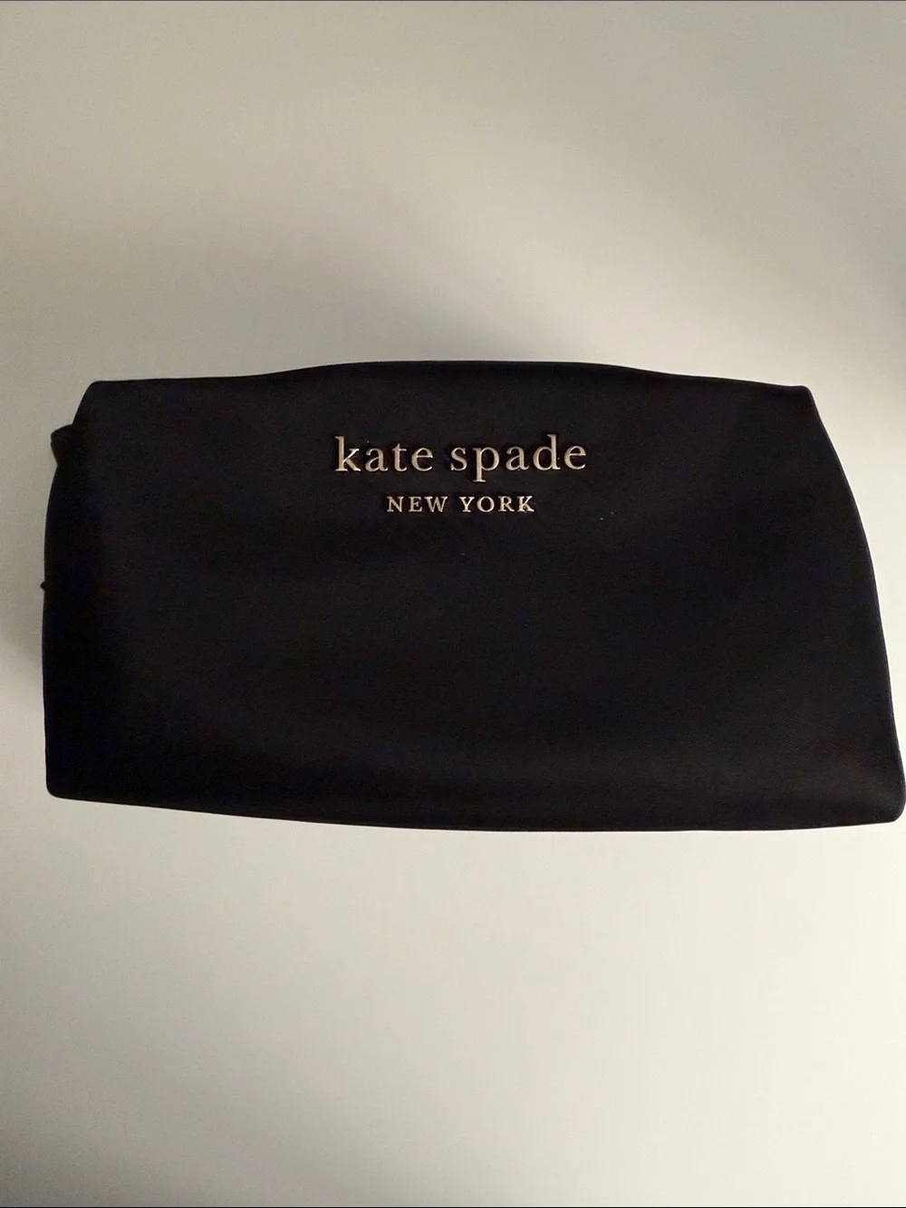 kate spade everything puffy Black Nylon pouch